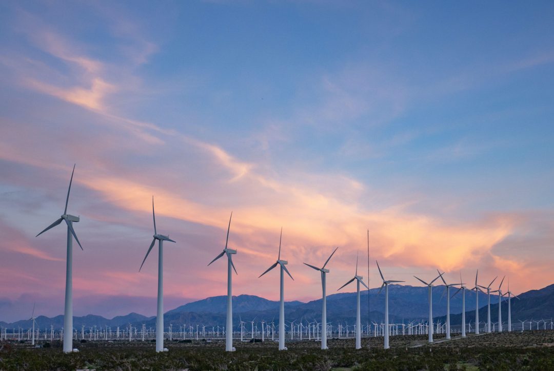 wind turbines