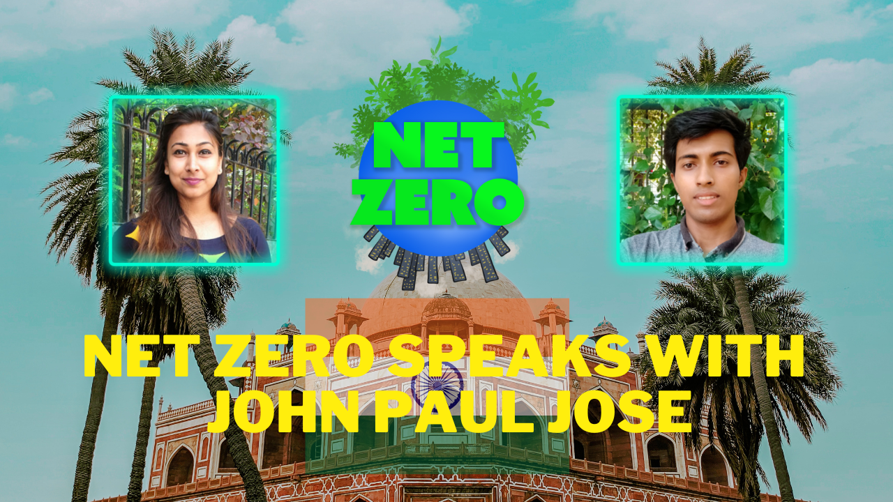 Net Zero Speaks with John Paul Joe title thumbnail